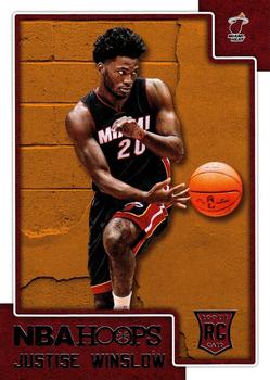 2015-16 Hoops #300 Justise Winslow Front