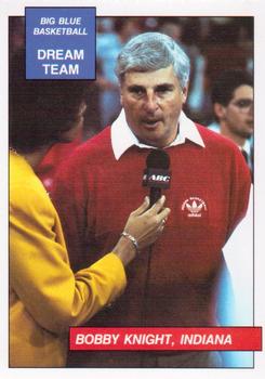 1990-91 Kentucky Wildcats Big Blue Magazine Dream Team/Award Winners #24 Bobby Knight Front