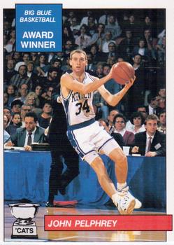1990-91 Kentucky Wildcats Big Blue Magazine Dream Team/Award Winners #34 John Pelphrey Front