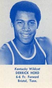 1979-80 Kentucky Wildcats Schedules #NNO Derrick Hord Front
