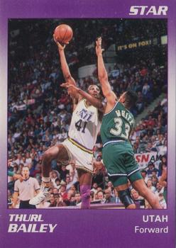 1990-91 Star Utah Jazz Arena #5 Thurl Bailey Front