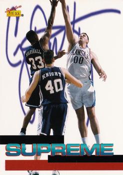 1996 Signature Rookies Supreme #27 Greg Ostertag Front