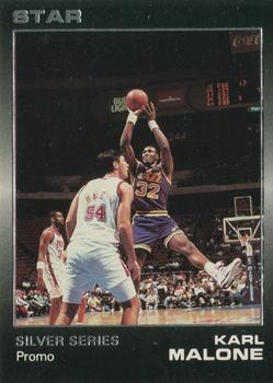 1990-91 Star Silver Series - Promos #NNO Karl Malone Front