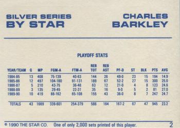 1990-91 Star Silver Series #2 Charles Barkley Back