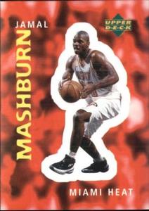 1997-98 Upper Deck NBA Stickers (European) #249 Jamal Mashburn Front