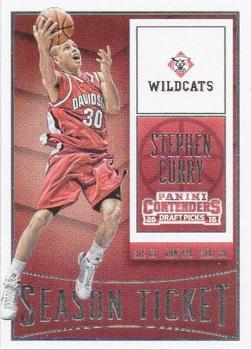 2015 Panini Contenders Draft Picks #87 Stephen Curry Front