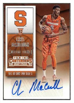 2015 Panini Contenders Draft Picks #108a Chris McCullough Front