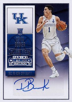 2015 Panini Contenders Draft Picks #115a Devin Booker Front