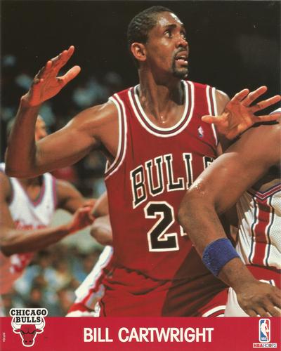 1990-91 Hoops Action Photos #90T35A Bill Cartwright Front