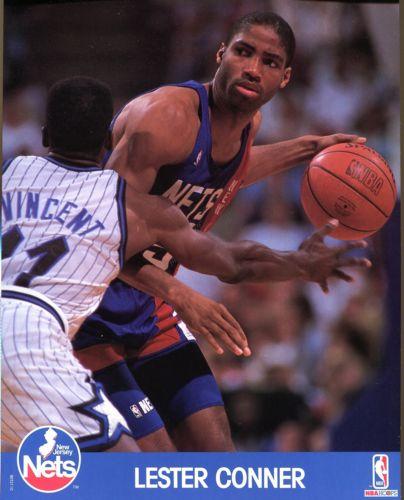 1990-91 Hoops Action Photos #90T211C Lester Conner Front