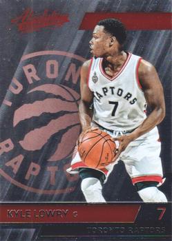2015-16 Panini Absolute #11 Kyle Lowry Front