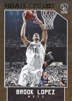 2015-16 Hoops - Gold #57 Brook Lopez Front