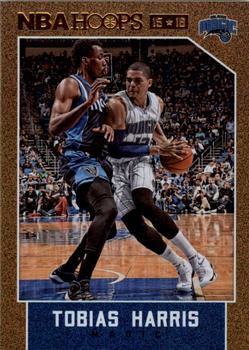 2015-16 Hoops - Gold #90 Tobias Harris Front