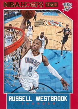 2015-16 Hoops - Red #148 Russell Westbrook Front