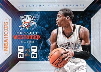 2015-16 Hoops - End 2 End #3 Russell Westbrook Front