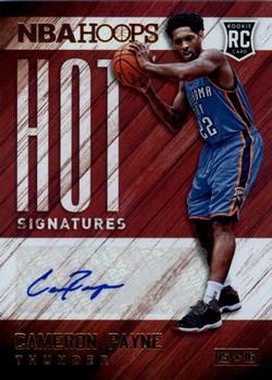 2015-16 Hoops - Hot Signatures #HS-CP Cameron Payne Front