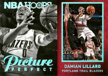 2015-16 Hoops - Picture Perfect #9 Damian Lillard Front