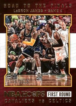 2015-16 Hoops - Road to the Finals #28 LeBron James Front