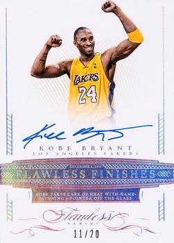 2014-15 Panini Flawless - Flawless Finishes #FF-KB Kobe Bryant Front