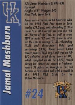 1999 AMA Kentucky Wildcats Legends #NNO Jamal Mashburn Back