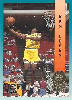 1992 Front Row Draft Picks - Gold #38 Ken Leeks Front