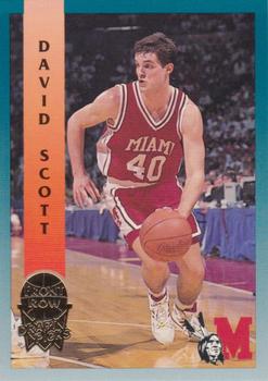 1992 Front Row Draft Picks - Gold #58 David Scott Front