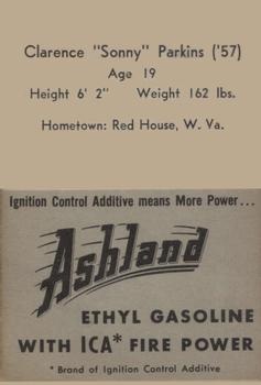 1955 Ashland / Aetna Oil #NNO Clarence Parkins Back