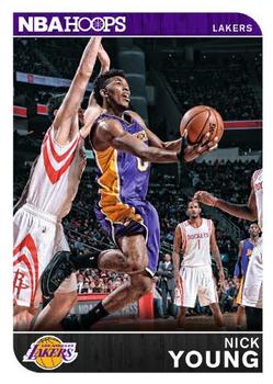 2014-15 NBA Hoops Los Angeles Lakers #NNO Nick Young Front