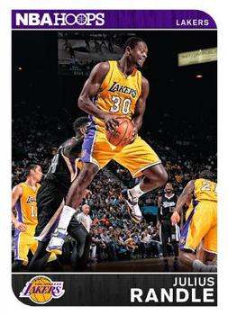 2014-15 NBA Hoops Los Angeles Lakers #NNO Julius Randle Front