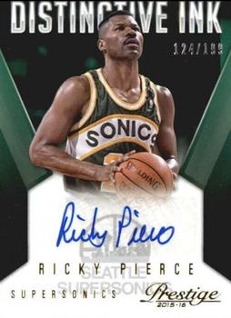 2015-16 Panini Prestige - Distinctive Ink #DI-RP Ricky Pierce Front