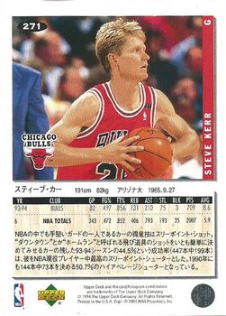 1994-95 Collector's Choice Japanese #271 Steve Kerr Back