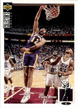 1995-96 Collector's Choice Argentina Stickers #24 Vlade Divac Front