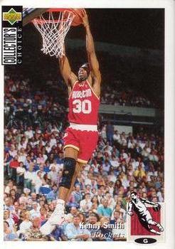 1995-96 Collector's Choice Argentina Stickers #74 Kenny Smith Front