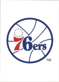 1995-96 Collector's Choice Argentina Stickers #196 Philadelphia 76ers Logo Front
