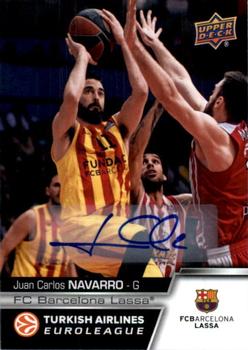2015-16 Upper Deck Euroleague - Autographs #E-14 Juan Carlos Navarro Front