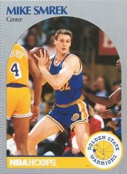 1990 Hoops Team Night Golden State Warriors #NNO Mike Smrek Front