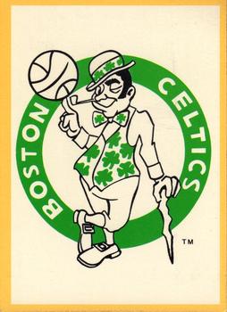 1990 Hoops Team Night Boston Celtics #NNO Boston Celtics Logo Back