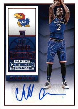 2015 Panini Contenders Draft Picks - College Draft Ticket Autographs Red Foil #166 Cliff Alexander Front