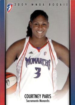 2009 Rittenhouse WNBA Series 2 #RC7 Courtney Paris Front