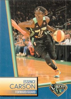 2014 Rittenhouse WNBA #54 Essence Carson Front