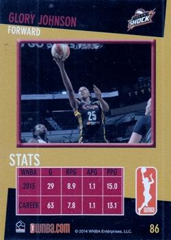2014 Rittenhouse WNBA #86 Glory Johnson Back