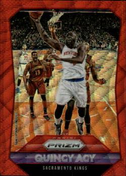 2015-16 Panini Prizm - Ruby Wave Prizms #86 Quincy Acy Front