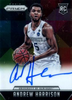 2015-16 Panini Prizm - Rookie Signatures #RS-ANH Andrew Harrison Front