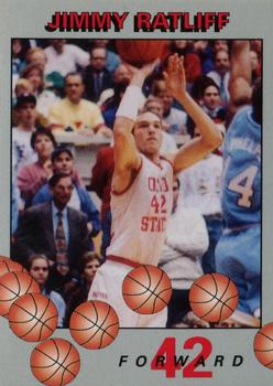 1993-94 Ohio State Buckeyes #4 Jimmy Ratliff Front