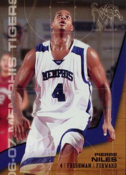 2006-07 Memphis Tigers #NNO Pierre Niles Front