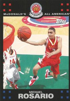2008 Topps McDonald's All-American Game #MR Michael Rosario Front