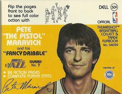 1977-78 Dell Flipbooks #NNO Pete Maravich Front