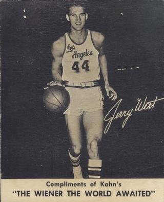 1960-61 Kahn's #NNO Jerry West Front