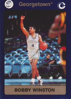 1991 Collegiate Collection Georgetown Hoyas #22 Bobby Winston Front