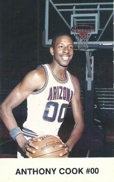 1987-88 Arizona Wildcats Police #NNO Anthony Cook Front